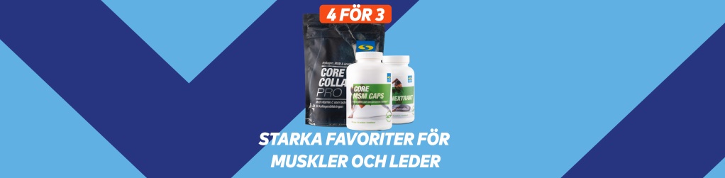 Veckans deal! 4 fr 3 p utvalt fr muskler och leder